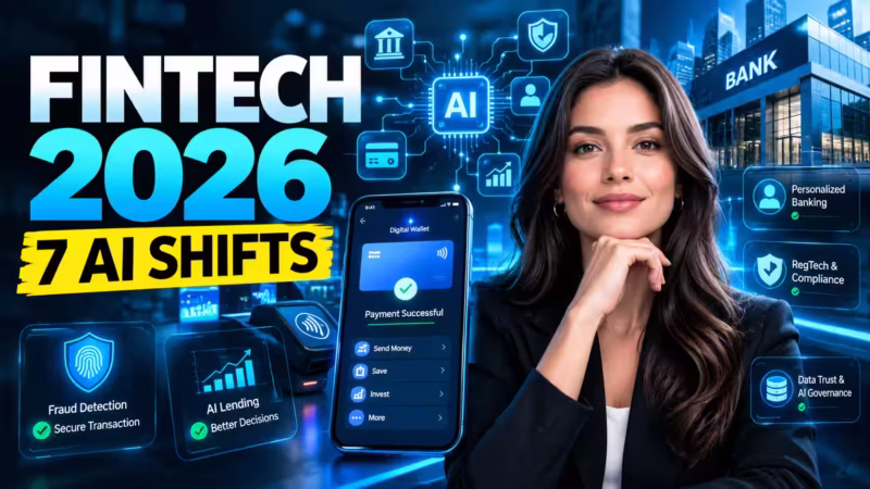 Fintech Trends 2026: 7 AI Shifts Reshaping Banking, Payments, and Lending