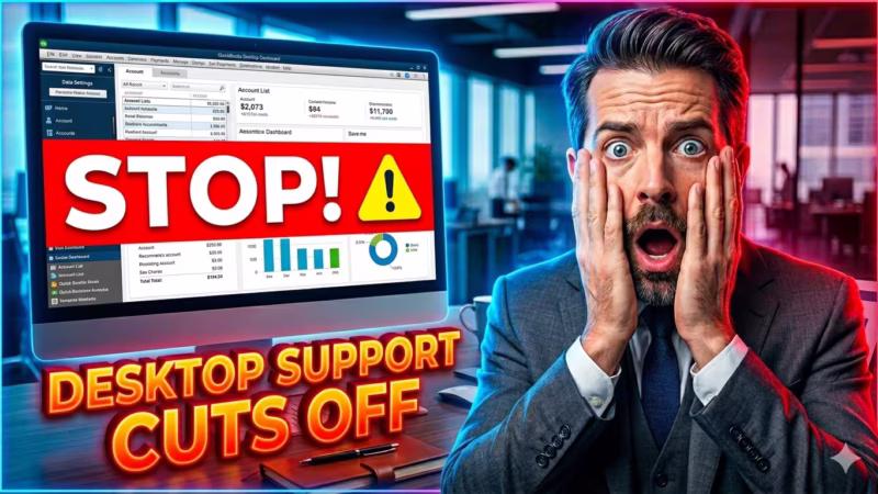 QuickBooks Online vs Desktop: The Brutal Risk of Sticking with Desktop Past the 2026 Cutoff