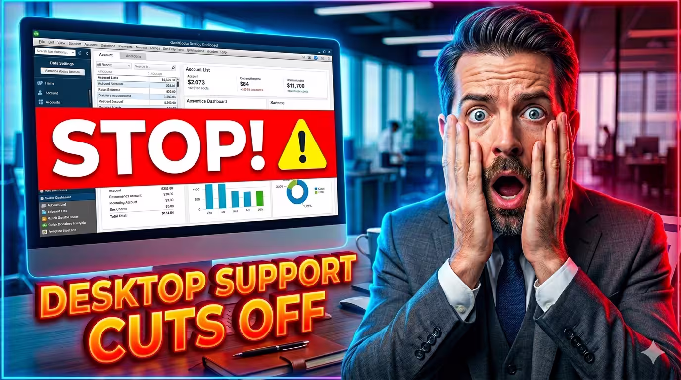 QuickBooks Online vs Desktop: The Brutal Risk of Sticking with Desktop Past the 2026 Cutoff
