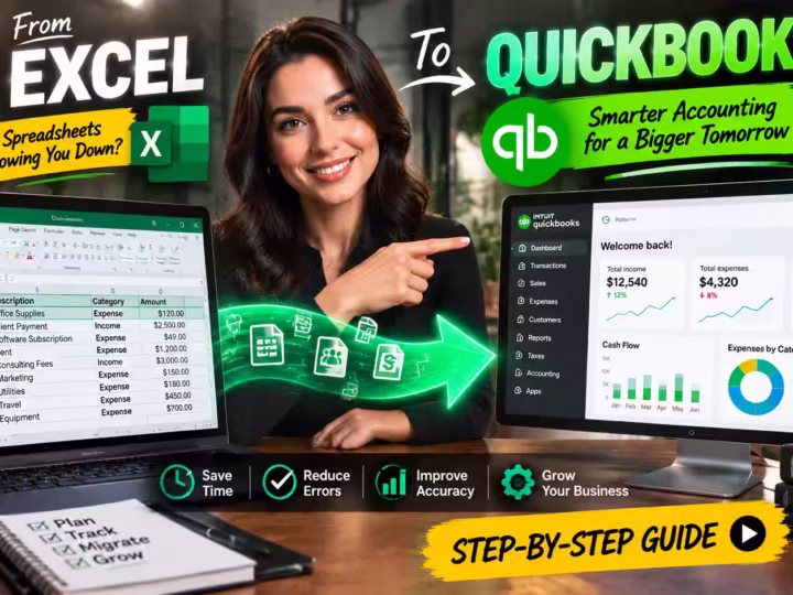 How to Switch from Excel to QuickBooks — A Complete Migration Guide (2026)