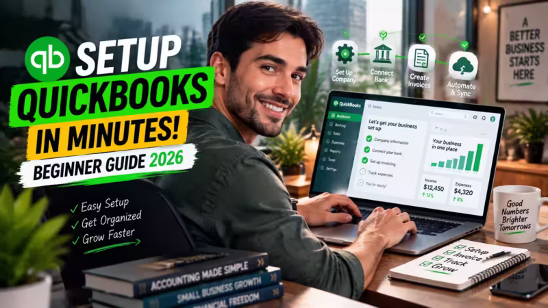 How to Set Up QuickBooks for Small Business [Step-by-Step Guide 2026]