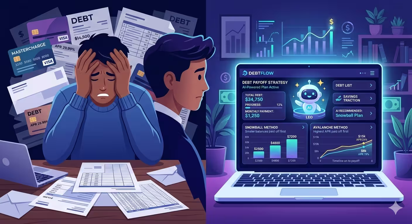 Crush Your Debt Smarter: How AI Debt Payoff Tools Create a Plan Banks Charge $300/hr