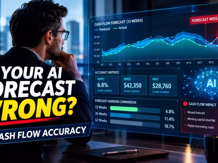 AI Cash Flow Forecasting Accuracy: Metrics, Benchmarks, and How to Improve It