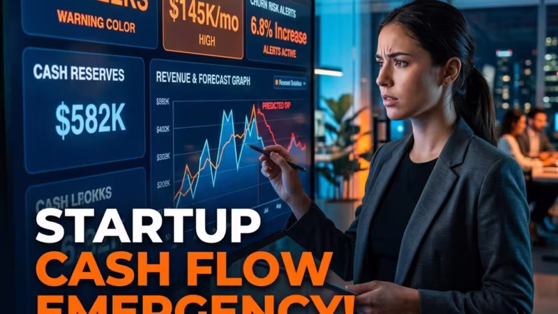 AI Cash Flow Forecasting for SaaS Startups: Managing Burn Rate and Runway in 2026