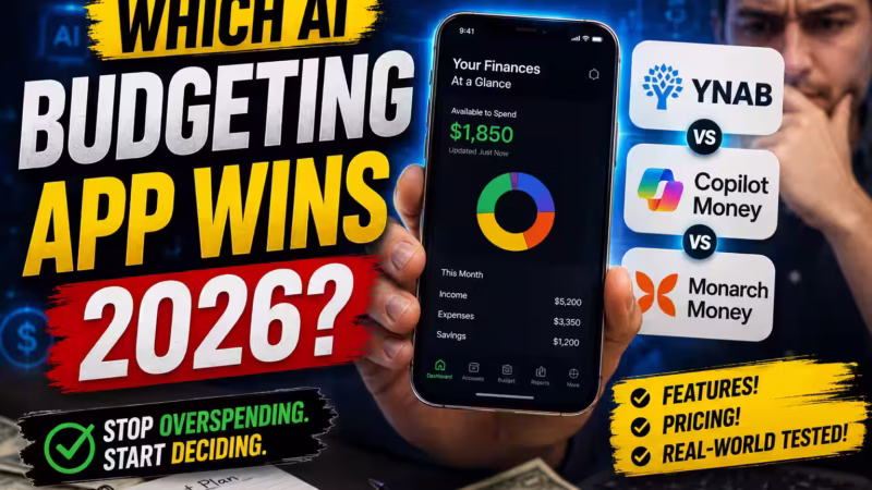 YNAB vs Copilot Money vs Monarch: Which AI Budgeting App Actually Stops You Overspending?
