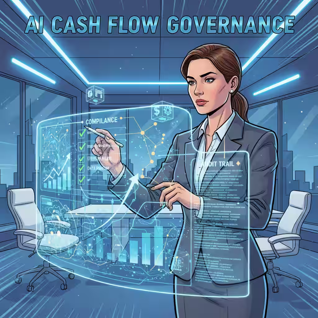 automated 13-week cash flow forecast