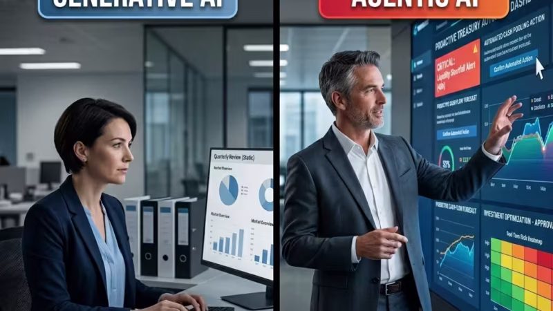Agentic AI for Treasury: The Secret Weapon Saving CFOs From Sudden Cash Crunches