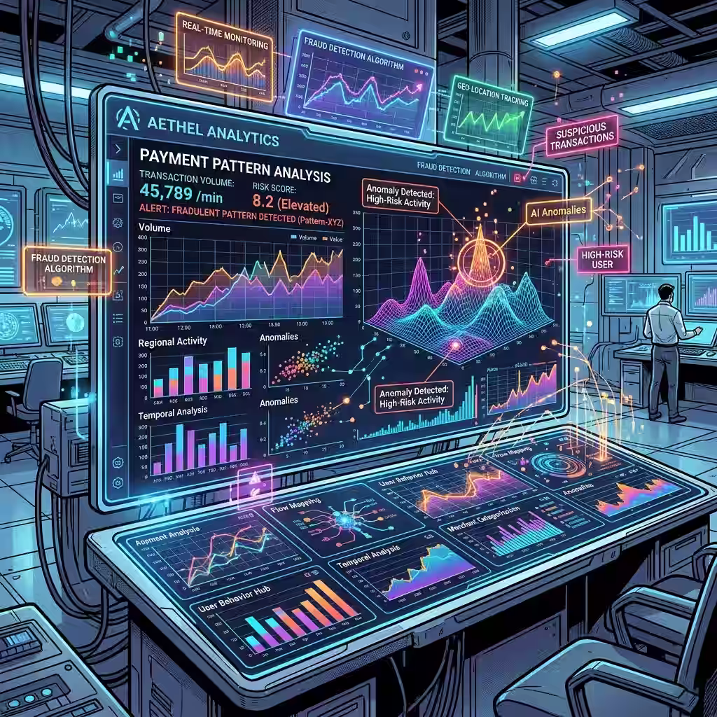AI for predicting late payments dashboard