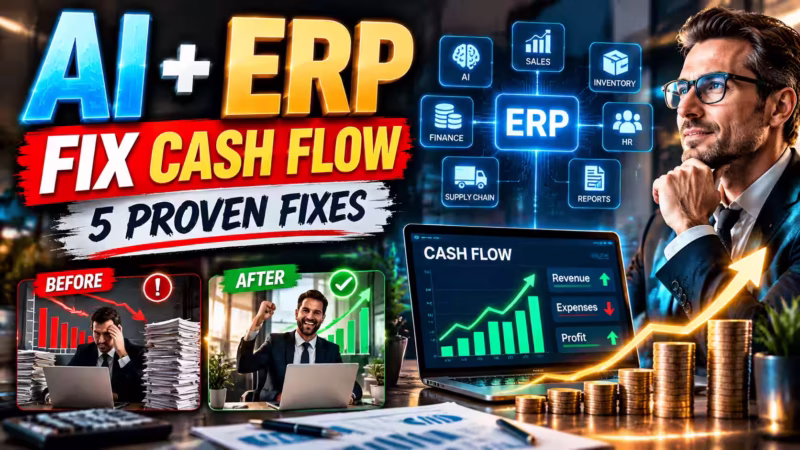 ERP AI Cash Flow Integration Problems: 3 Fixes for NetSuite, Sage Intacct, and QuickBooks