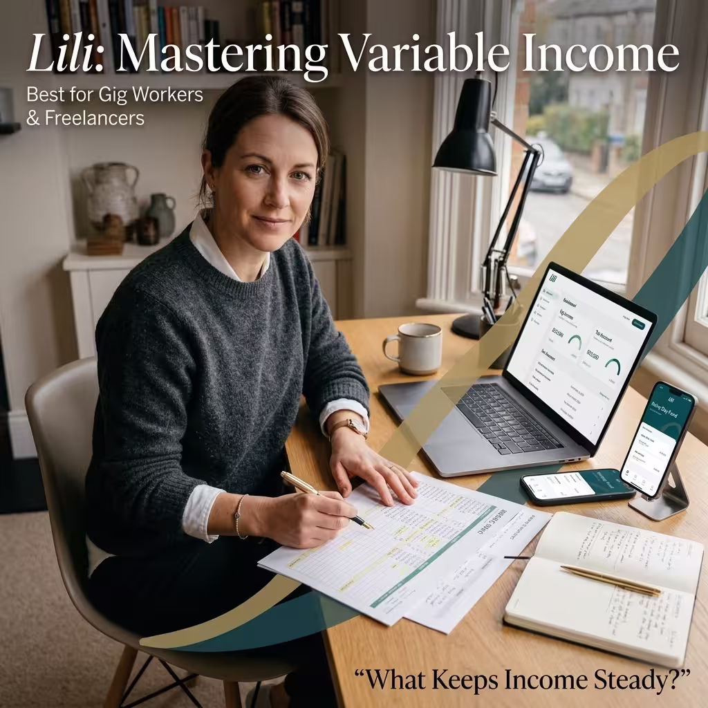 If you have a variable income from freelancing, no worries. Lili's free business bank accounts for freelancers let you have variable incomes without any fuss.