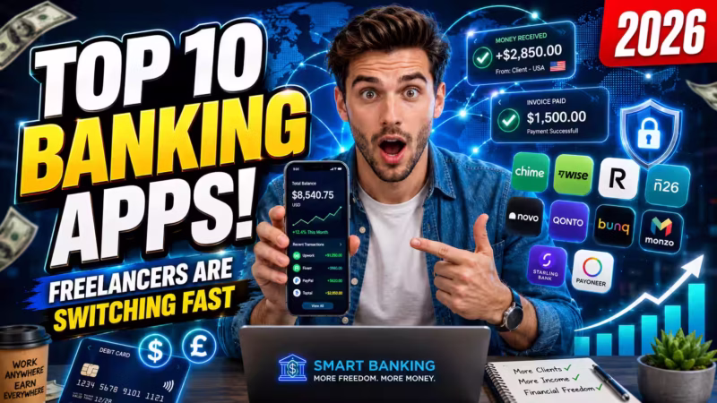 Best Digital Banking Apps for Freelancers: Top 10 Picks
