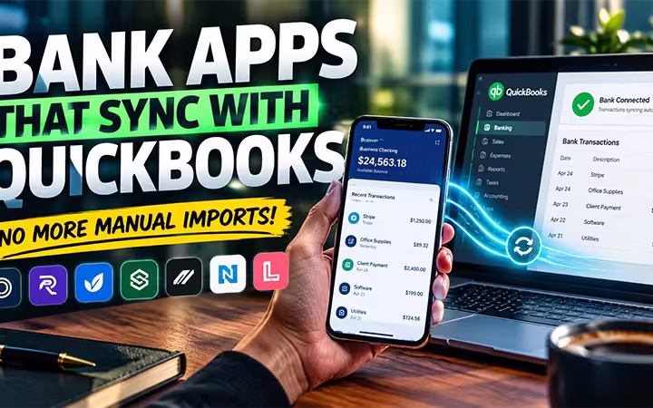 Tired of Manual Bookkeeping? Best Banking Apps That Sync With QuickBooks, Xero, and Bookkeeping Tech