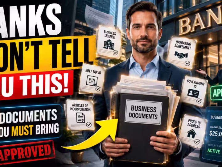 Step-by-Step Checklist: Documents Needed to Open Business Bank Account