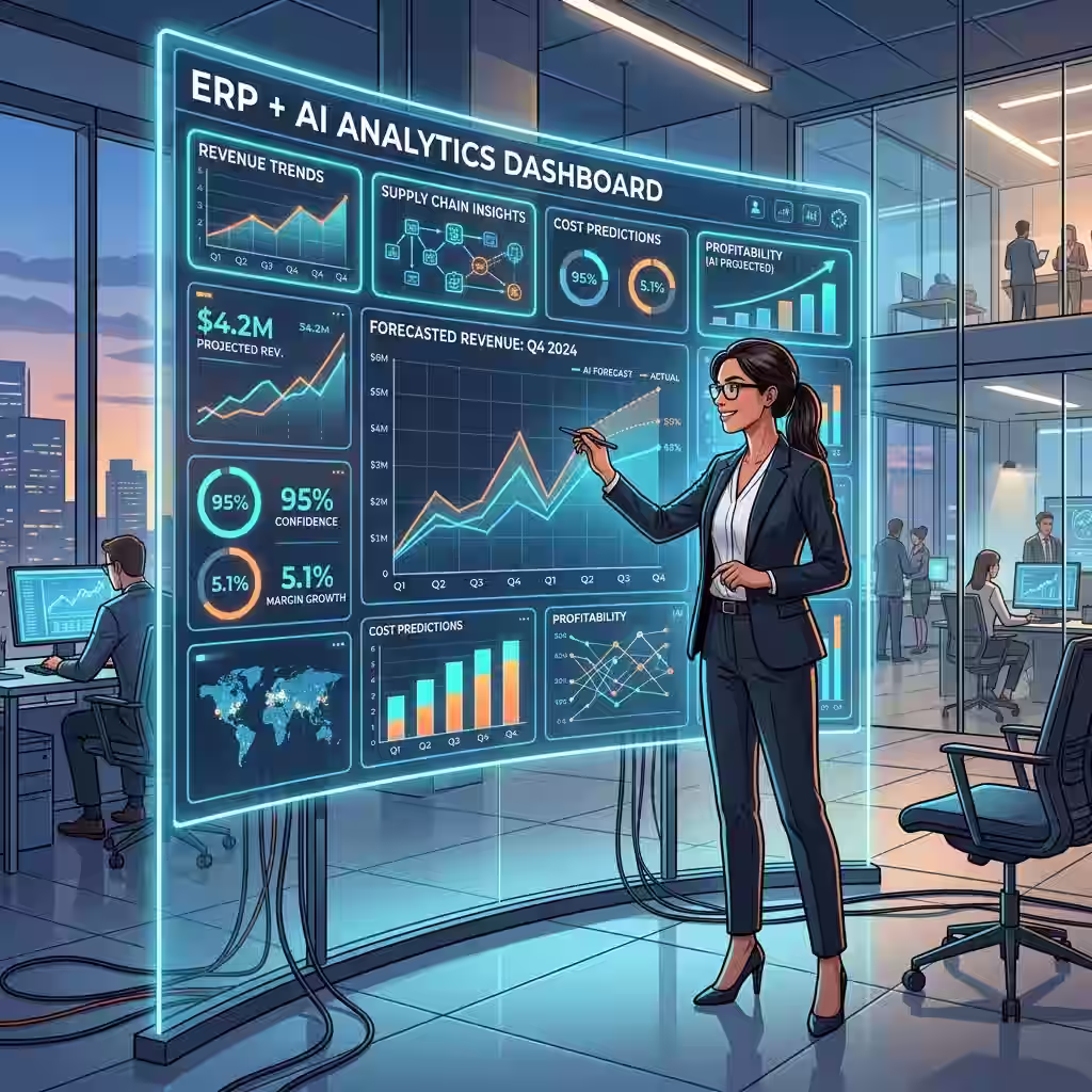 Connecting the Dots: Integrating AI Forecasting with Your ERP (NetSuite, Sage, QuickBooks)