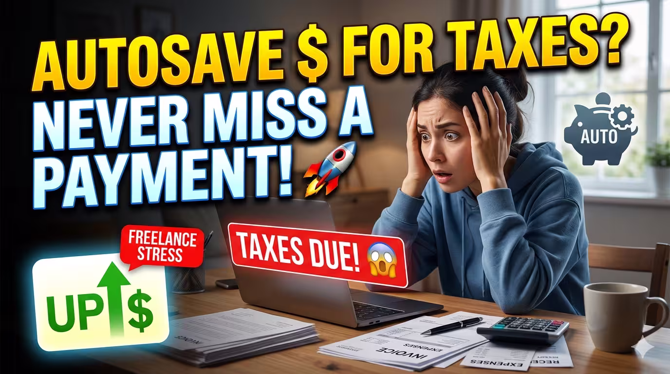 Stop Fearing Tax Season: How to Automate Quarterly Freelance Tax Savings on Autopilot