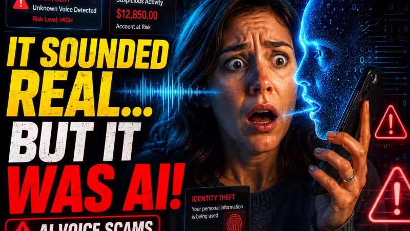 Is That Actually Your Family Calling? How to Detect AI Generated Voice Scams Before You Lose Thousands