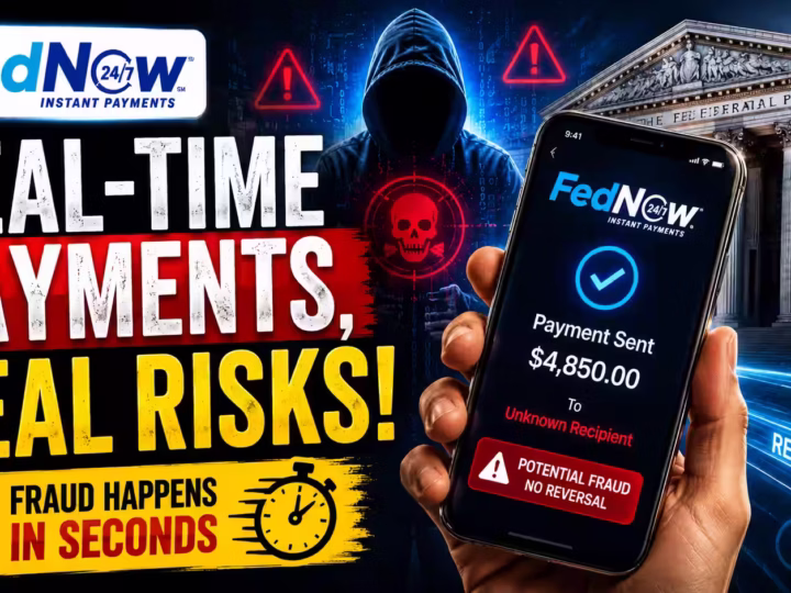 Instant Transfers, Instant Theft? What is FedNow Real-Time Payment Fraud?