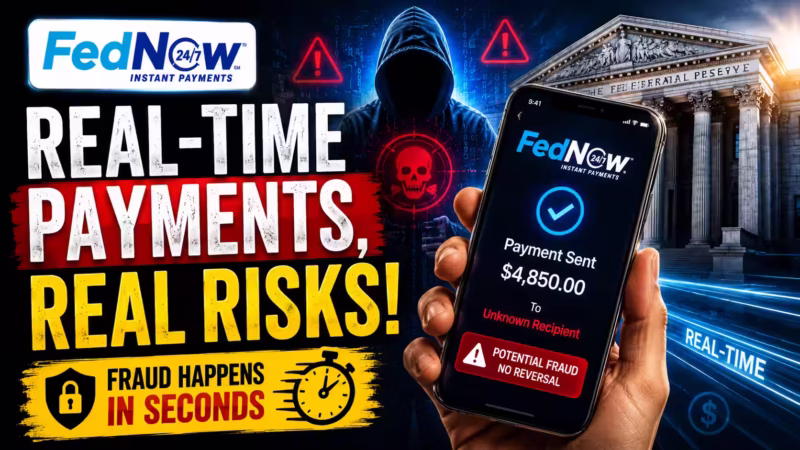 Instant Transfers, Instant Theft? What is FedNow Real-Time Payment Fraud?
