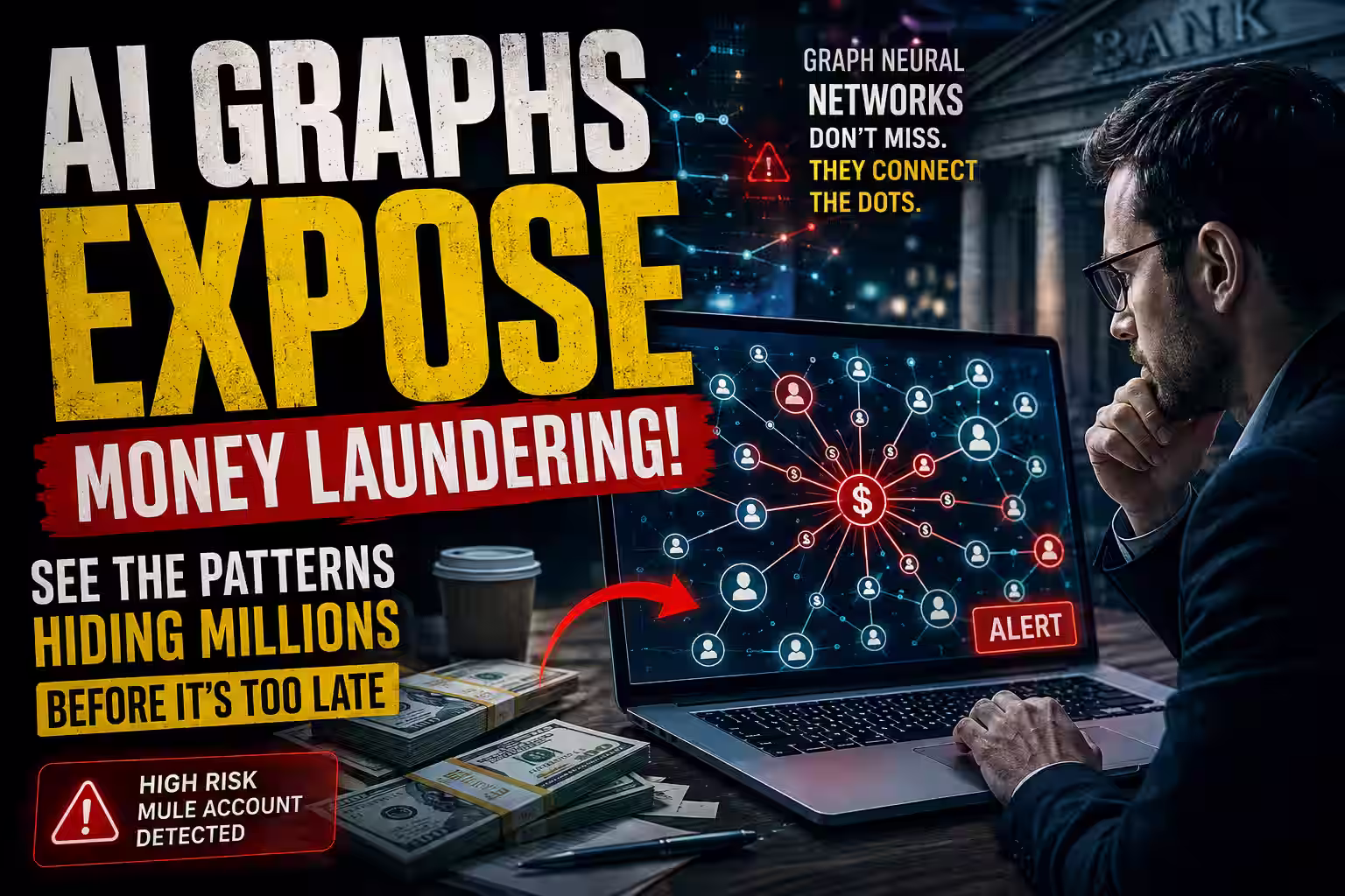 The Secret Tech Tracing Illegal Millions: How Graph Neural Networks Detect Money Laundering