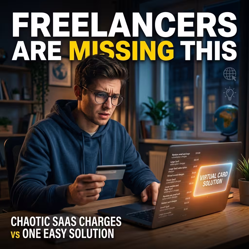 Virtual Cards for Freelancers: Take Control of Every Business Expense