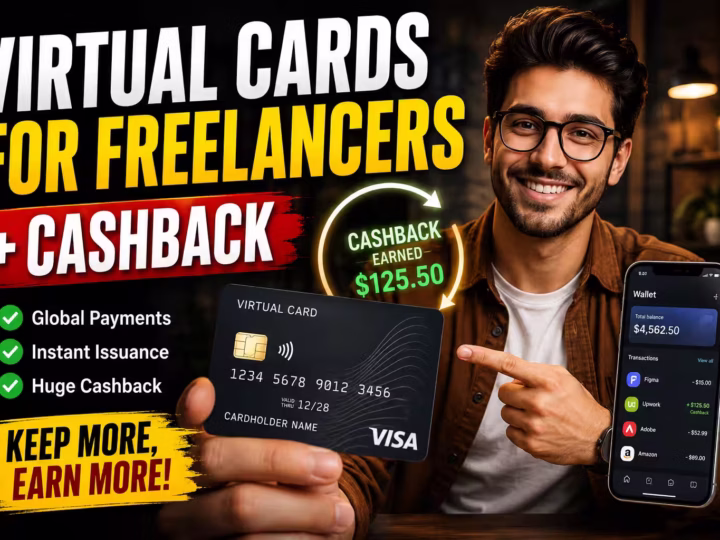 Best Virtual Cards for Freelancers With Cashback
