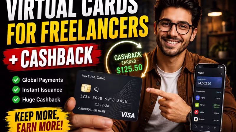 Best Virtual Cards for Freelancers With Cashback