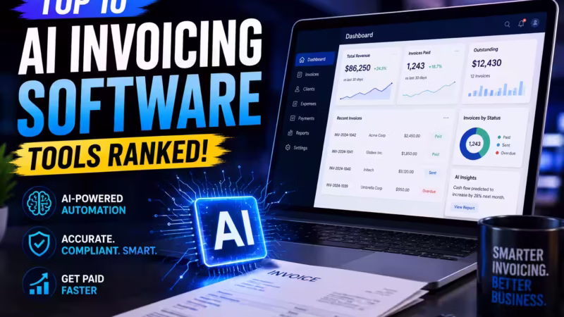 10 Best AI Invoicing Software Tools That Cut Billing Time by 80%