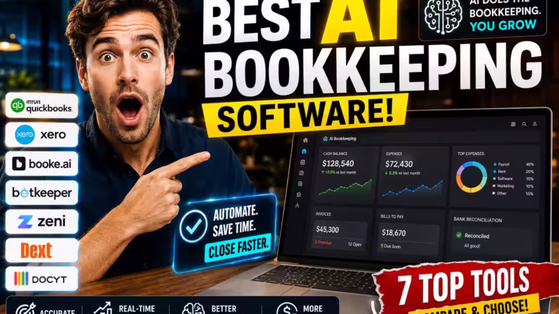 AI Bookkeeping Software Compared: 7 Tools for Automated Data Entry