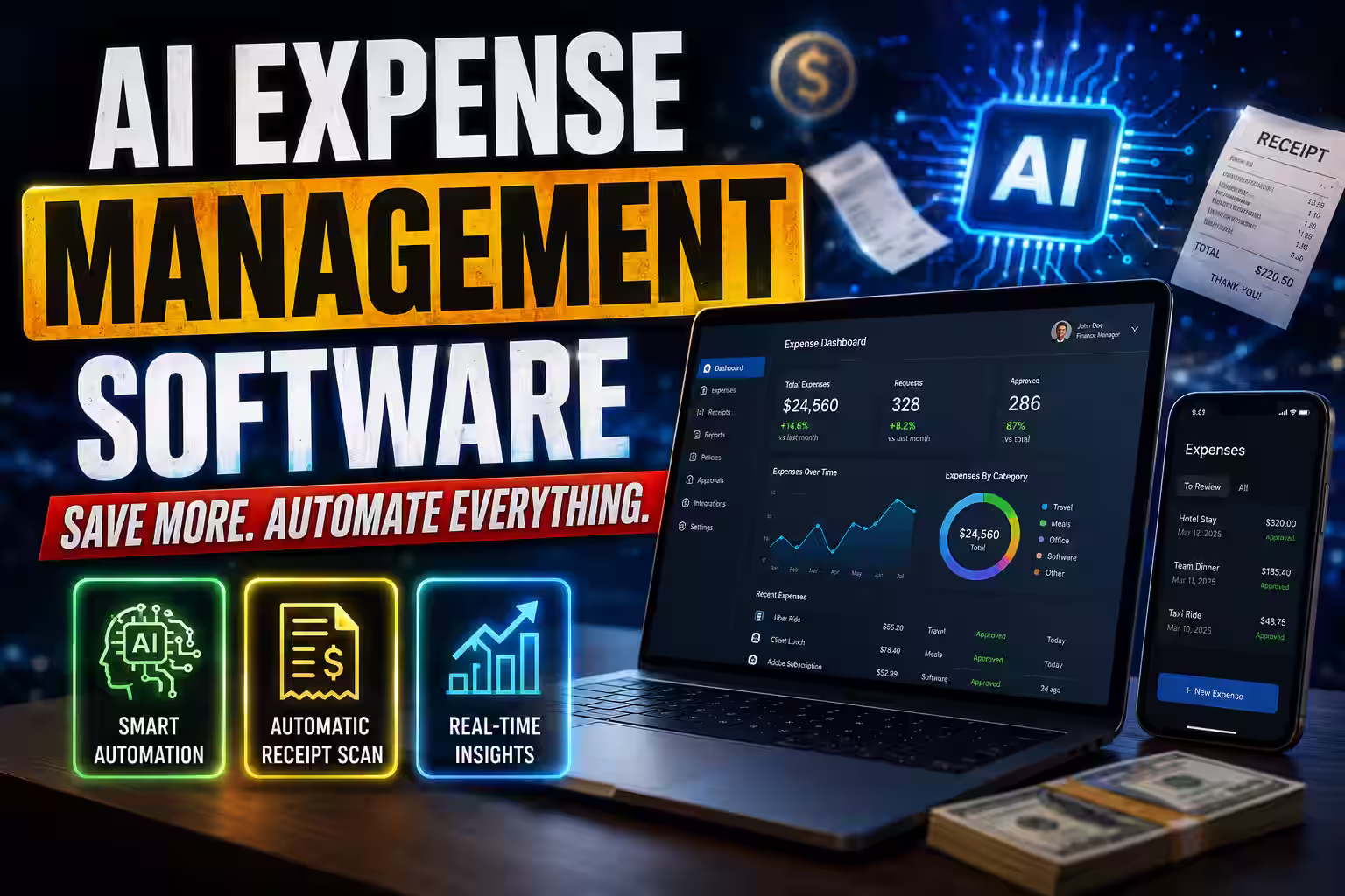Best AI Expense Management Software for Real-Time Spend Control in 2026