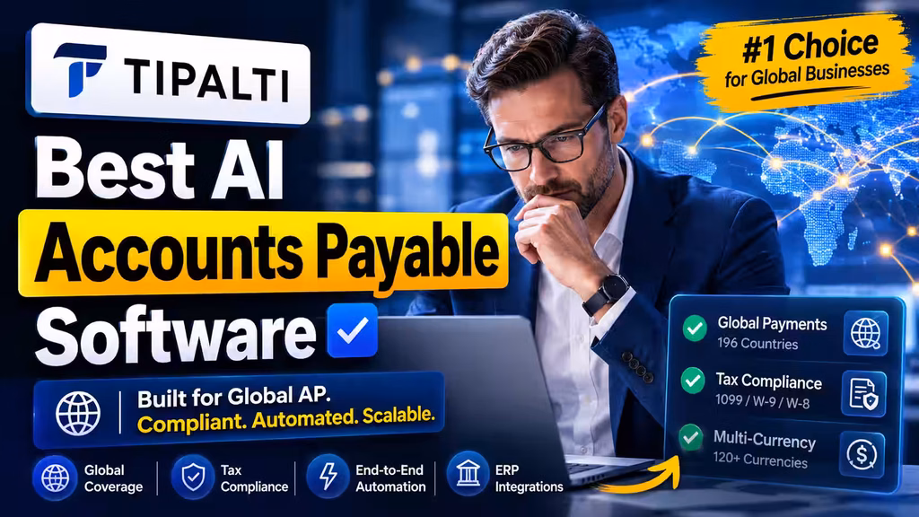 Tipalti Best AI Accounts Payable Software