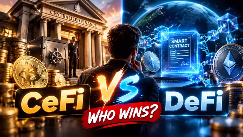 CeFi vs DeFi: Key Differences Between Centralized and Decentralized Finance