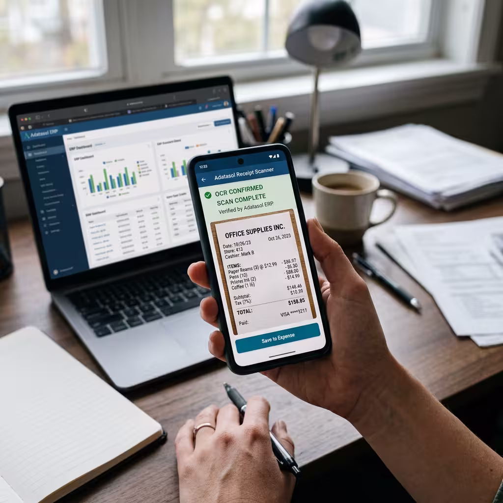 AI expense management software allows you to capture receipts that you can directly add into the software so that all your expenses can be tracked.  