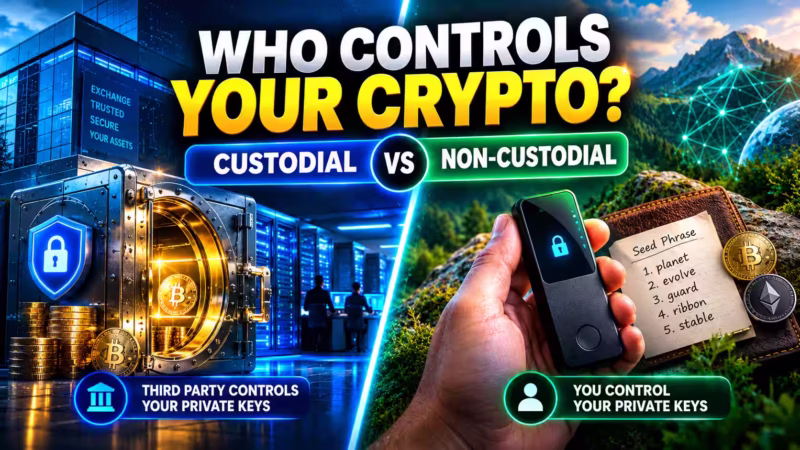 Custodial vs Non-Custodial Wallet: What’s the Real Difference?