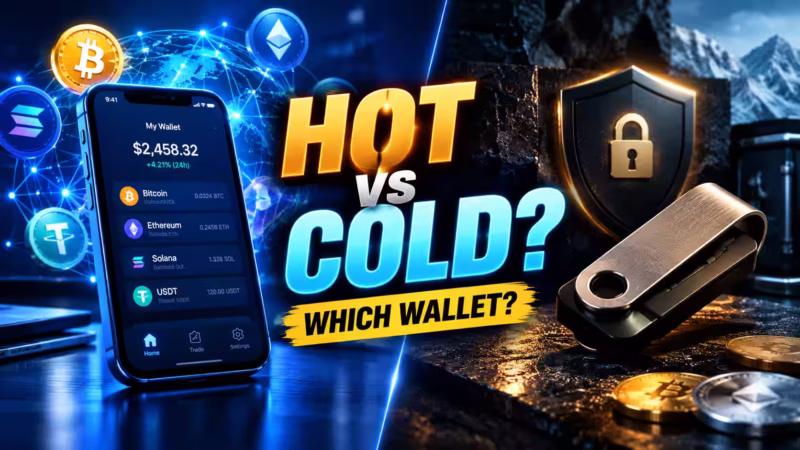 Crypto Wallets Explained for Beginners: Hot vs Cold and Which One You Need